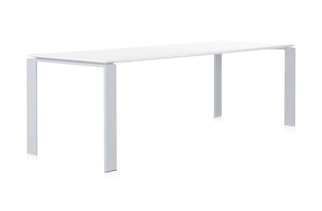 White Soft Touch/Aluminium