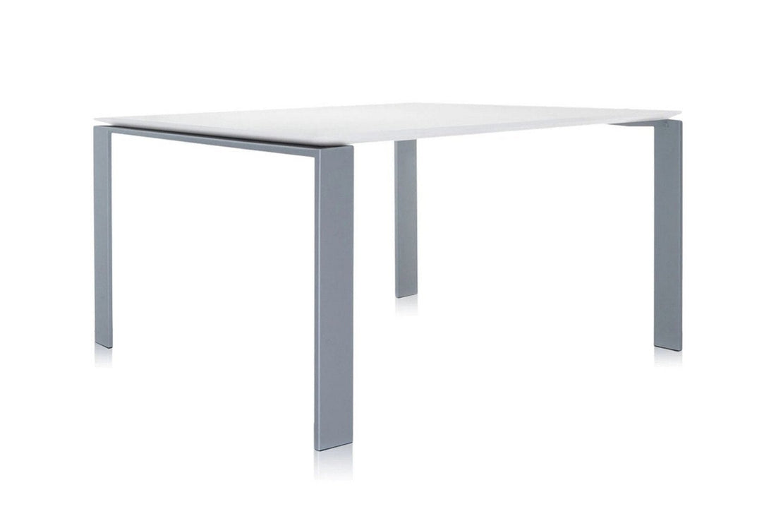 White Soft Touch/Aluminium