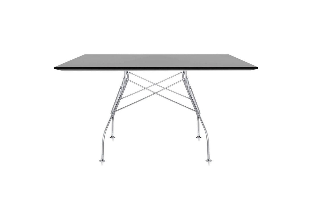 Chrome / Polyester Black