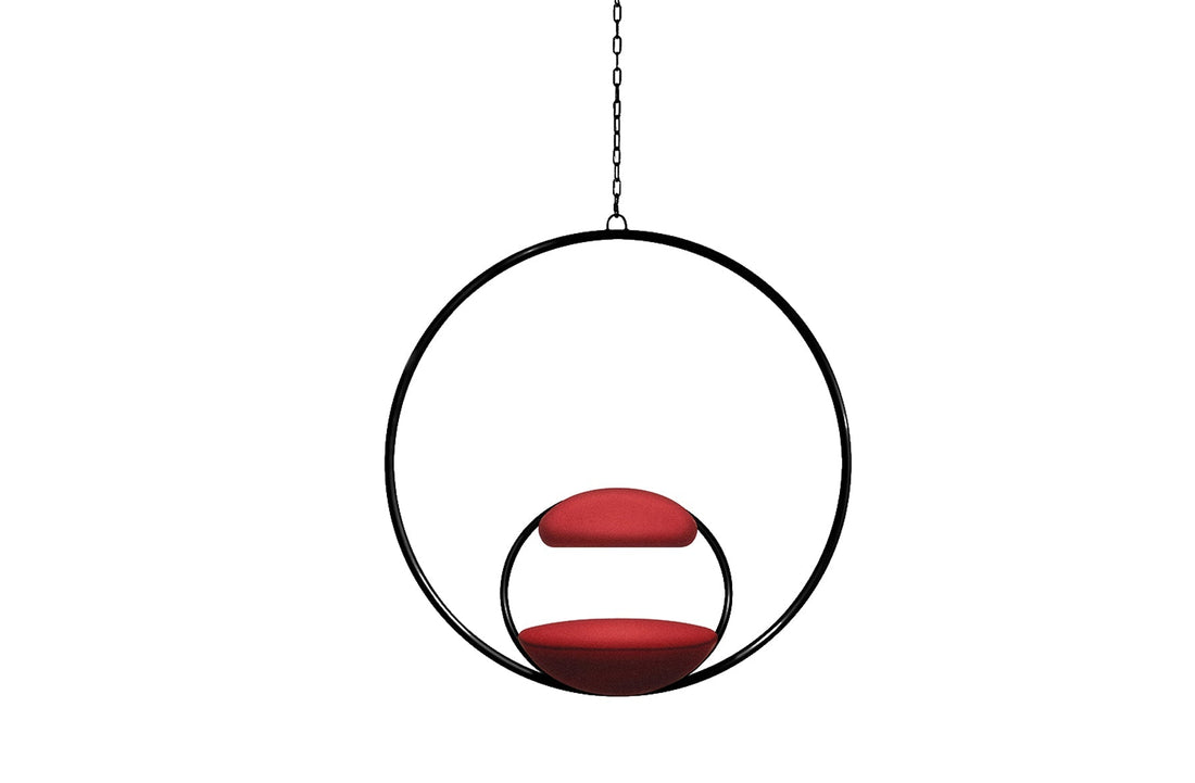 Matte Black / Kvadrat Divina 3 Red