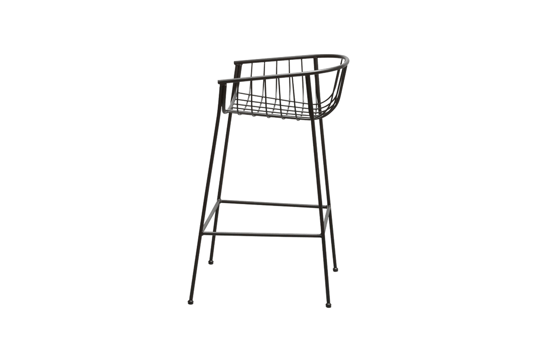 Jeanette Bar Stool - Low-SP01-Space Furniture AU