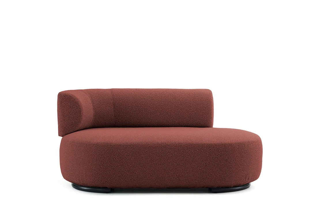 Left / Brick Red