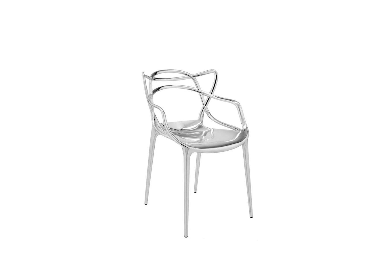 Masters Chair - Metallic-Kartell-Space Furniture AU
