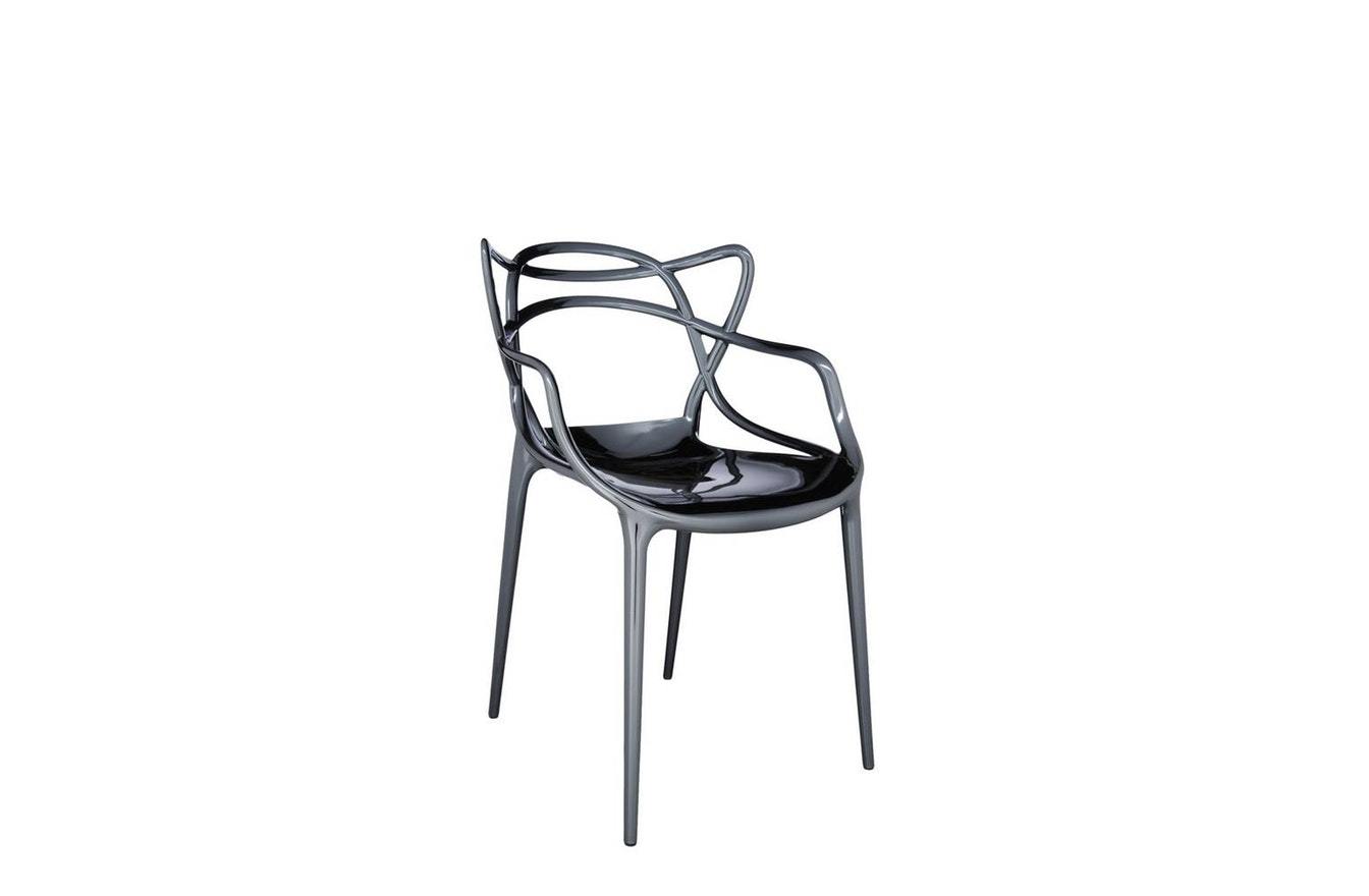Masters Chair - Metallic-Kartell-Space Furniture AU
