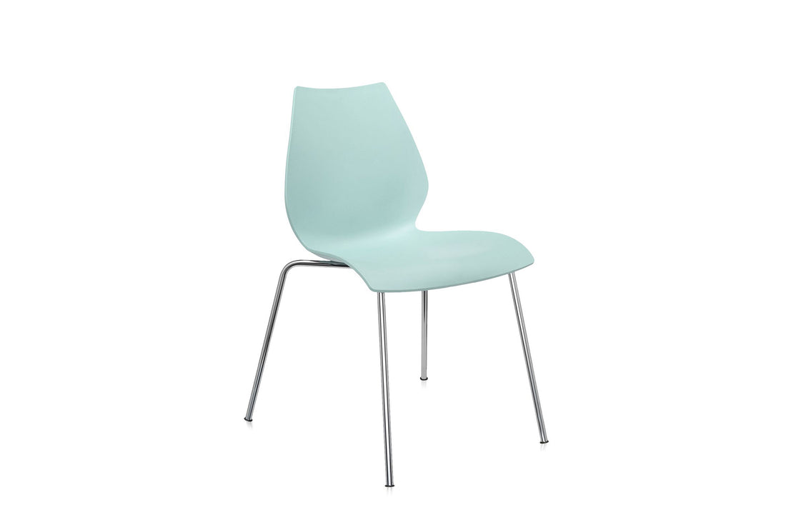 Single / Chrome/Pale Blue