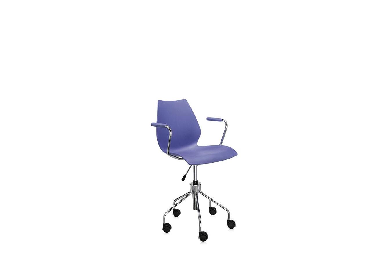Maui Swivel Chair with Arms-Kartell-Space Furniture AU

