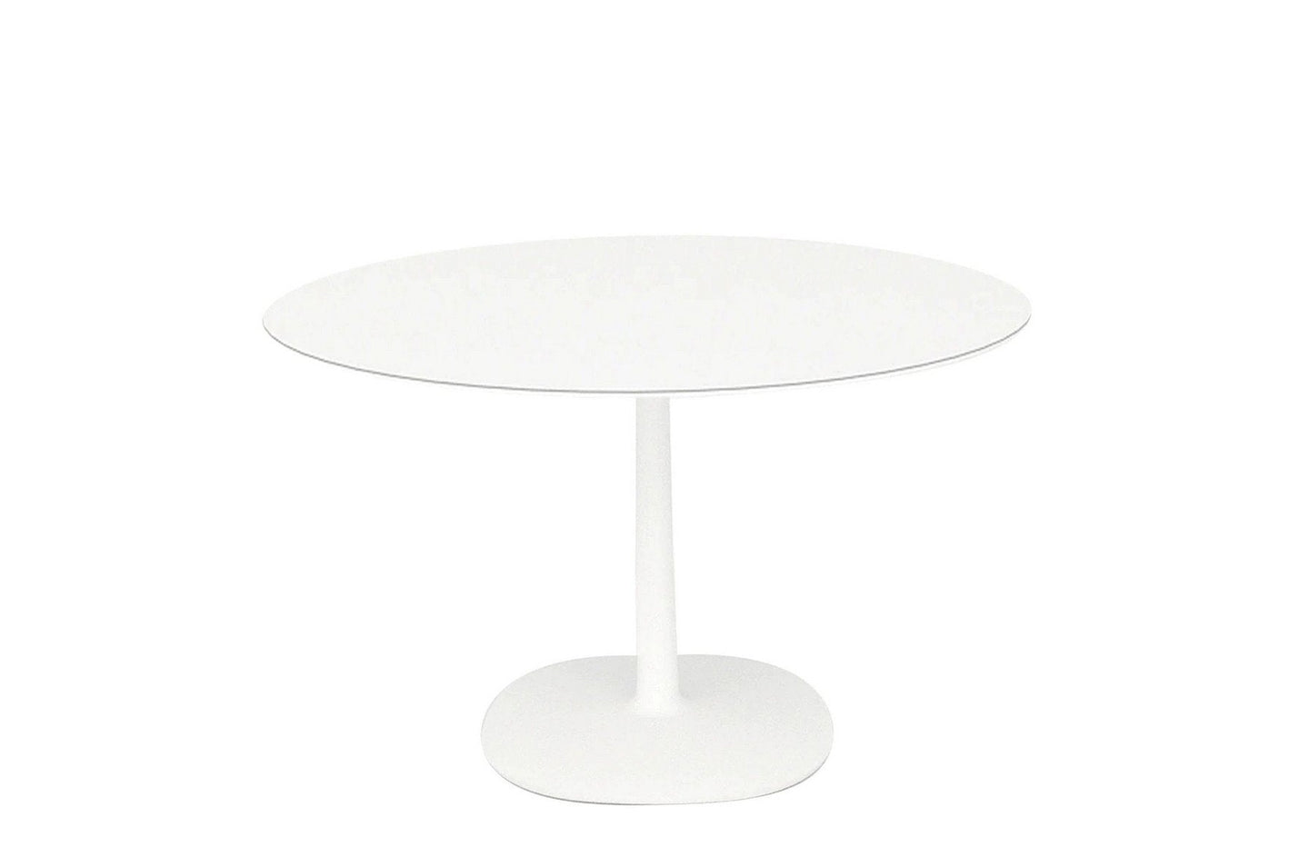 Multiplo Outdoor Large Round Table - Square Base - Glass-Kartell-Space Furniture AU
