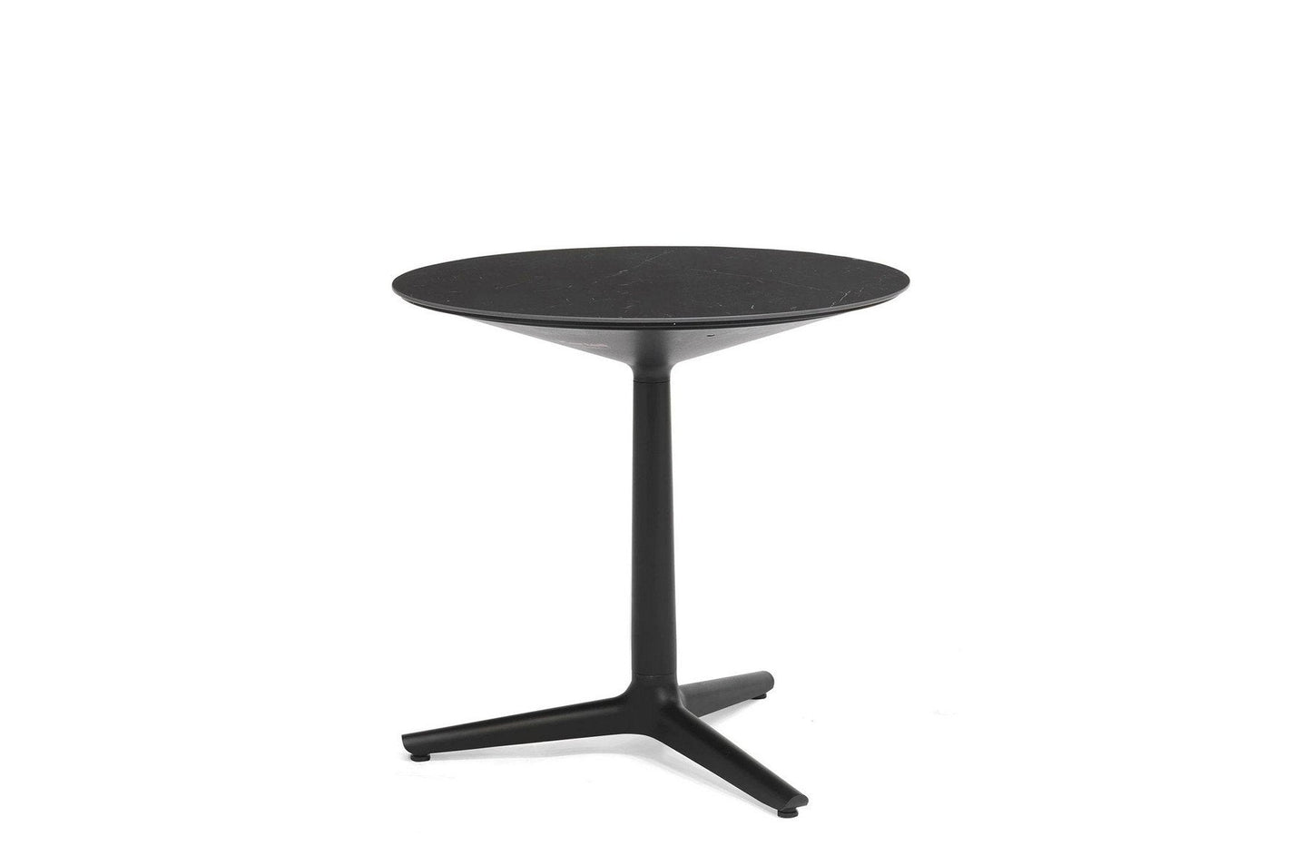 Multiplo Outdoor Small Round Table - Base with Spokes - Stoneware-Kartell-Space Furniture AU
