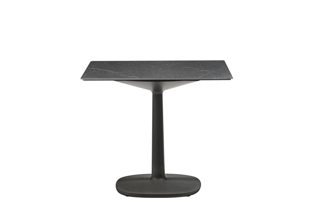 Black Stoneware with Marble Finish/Black