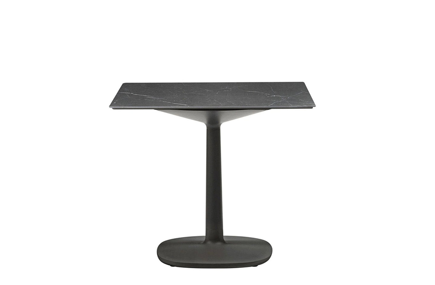Multiplo Outdoor Small Square Table - Square Base - Stoneware-Kartell-Space Furniture AU

