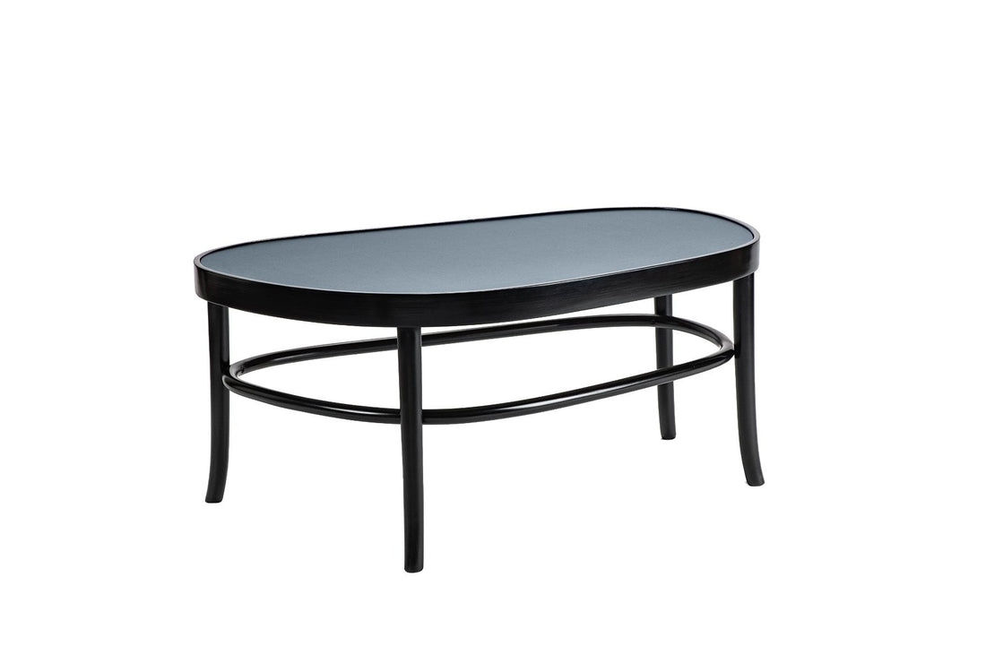Peer A - 93x63x42 cm / HPL Blu Notte / Lacquered RAL 9005 Black