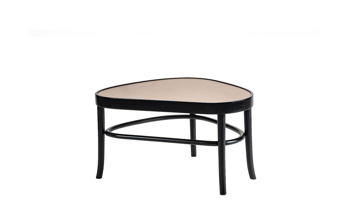 Peer B - 74x63x42 cm / HPL Terra D'Ombra / Lacquered RAL 9005 Black
