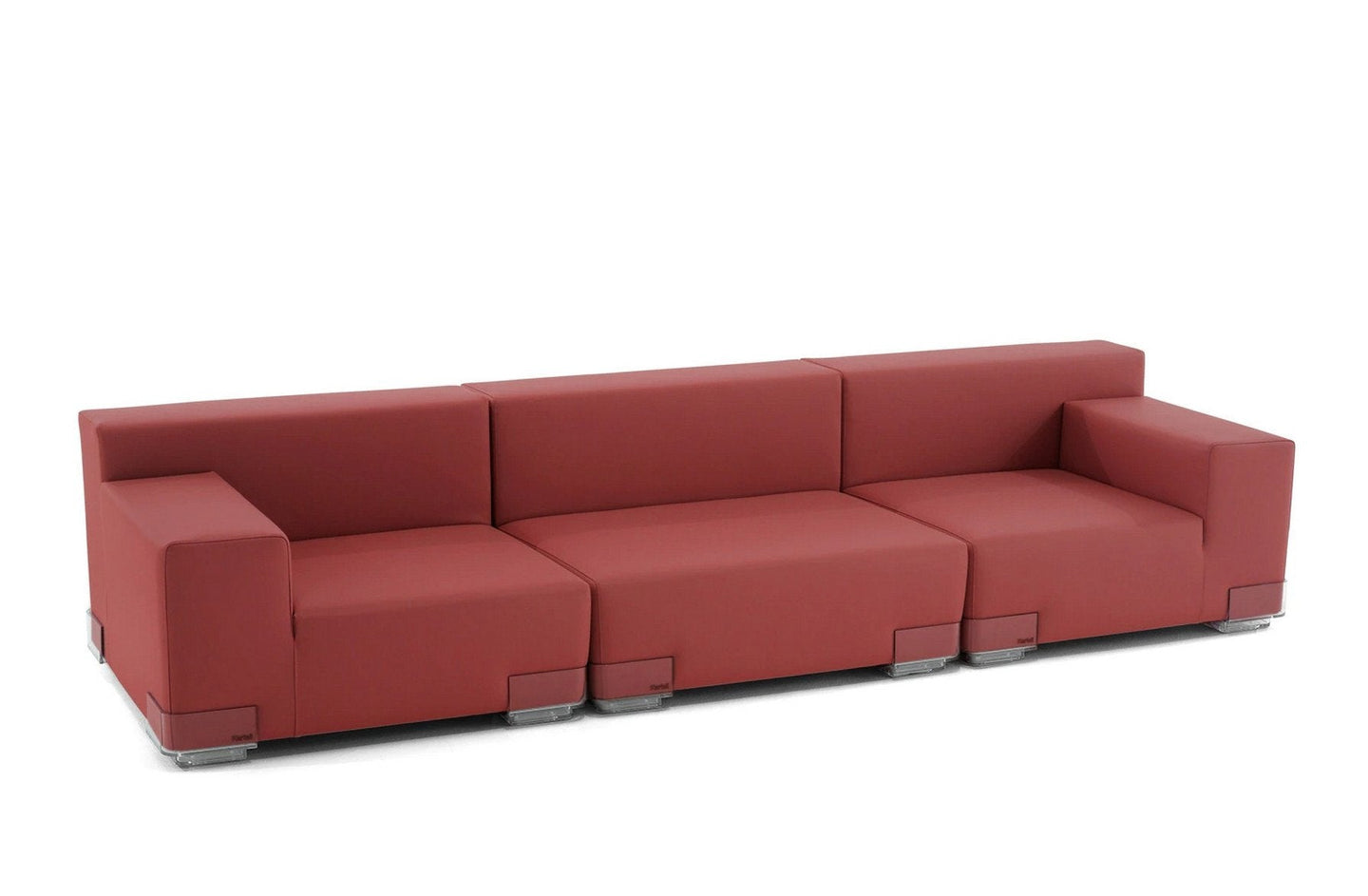 Plastics Tech Fabric 3 Seat Sofa-Kartell-Space Furniture AU
