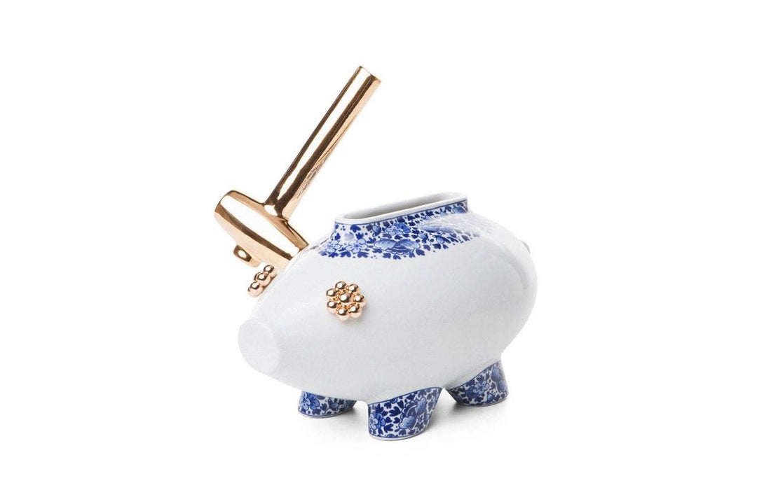 White + Blue + Gold