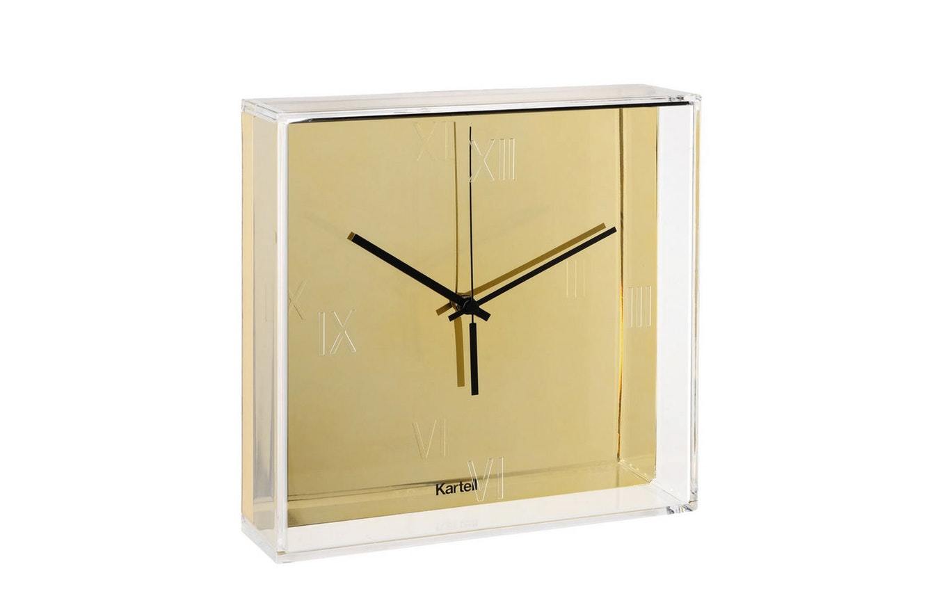 Tic&Tac Clock - Metallic-Kartell-Space Furniture AU
