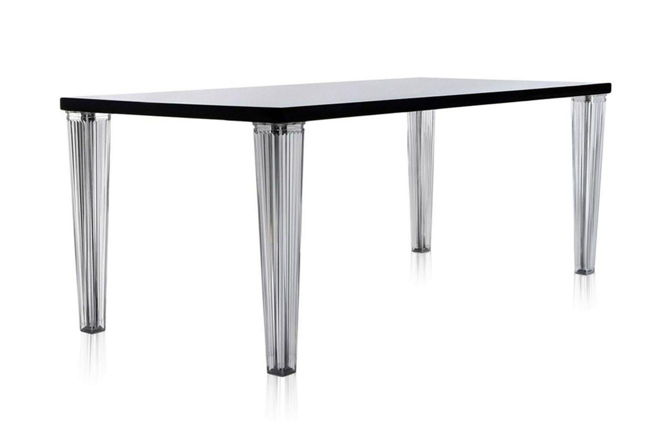 TopTop Large Rectangular Table - Glass Top-Kartell-Space Furniture AU
