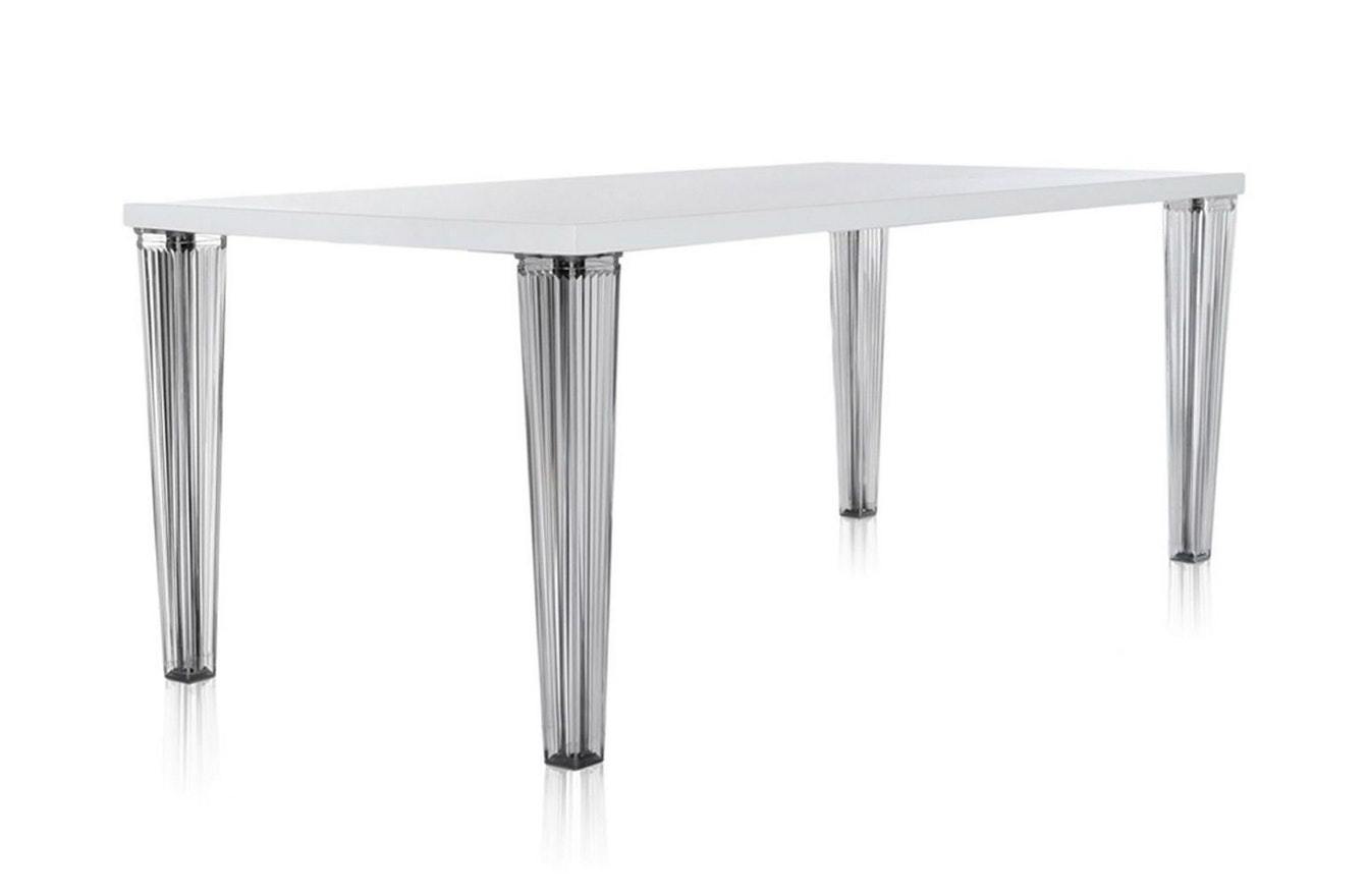 TopTop Large Rectangular Table - Glass Top-Kartell-Space Furniture AU
