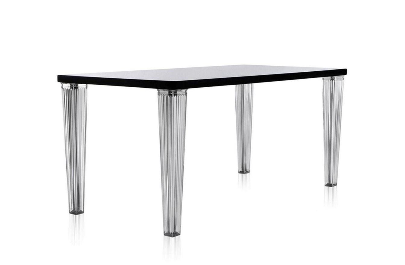TopTop Small Rectangular Table - Glass Top-Kartell-Space Furniture AU
