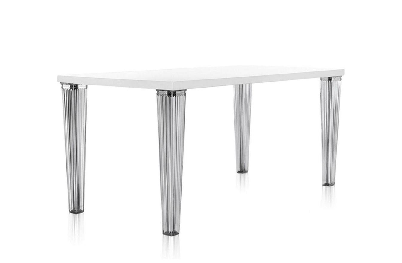 TopTop Small Rectangular Table - Glass Top-Kartell-Space Furniture AU
