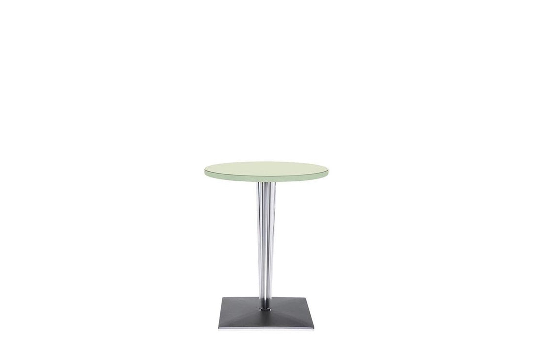 TopTop Small Round Table - Laminated Top - Square Leg-Kartell-Space Furniture AU