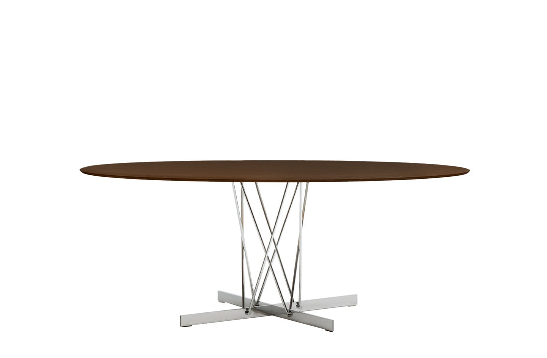 Walnut/Chrome