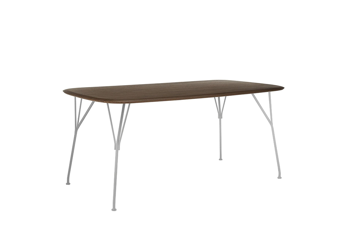 Viscount Of Wood Rectangular Table - Medium-Kartell-Space Furniture AU
