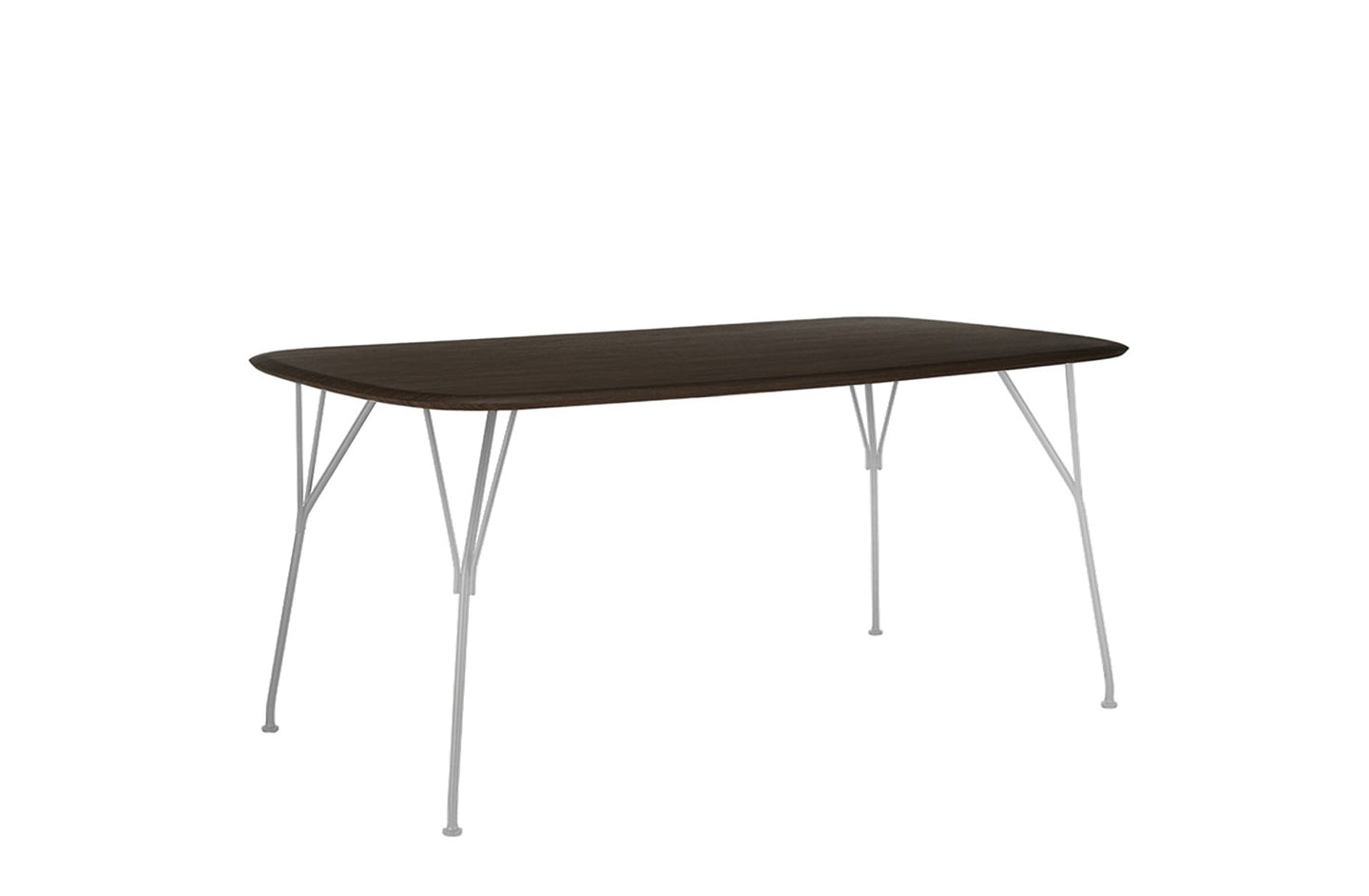 Viscount Of Wood Rectangular Table - Medium-Kartell-Space Furniture AU
